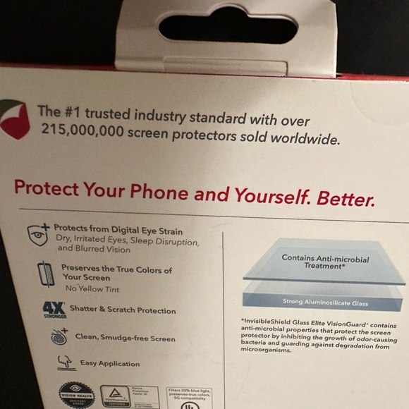 Zagg IPhone Screen Protector 12 Pro Max - Picture 5 of 5